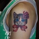 ネコのタトゥー