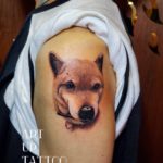 愛犬のタトゥー