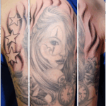 ファインラインタトゥーと星タトゥー_20250606