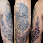 桃の花とリーフタトゥー_20251212