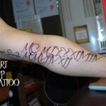 ローマ数字タトゥー