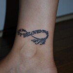 #レタリングタトゥー #無限大マーク